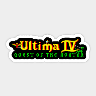 Ultima 4 - Quest of the Avatar Sticker